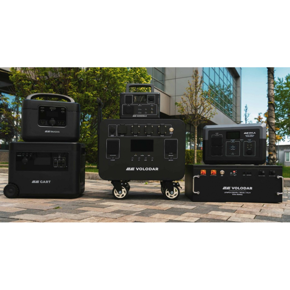 Портативная зарядная станция 2Е Snagha 2400W 1050Wh(2E-PPS1210-2)
