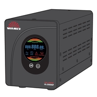 Джерело безперебійного живлення Vitals UL-2000sp, 2000VA/1200W, LCD, 2xSchuko, на зовнішні АКБ 24В