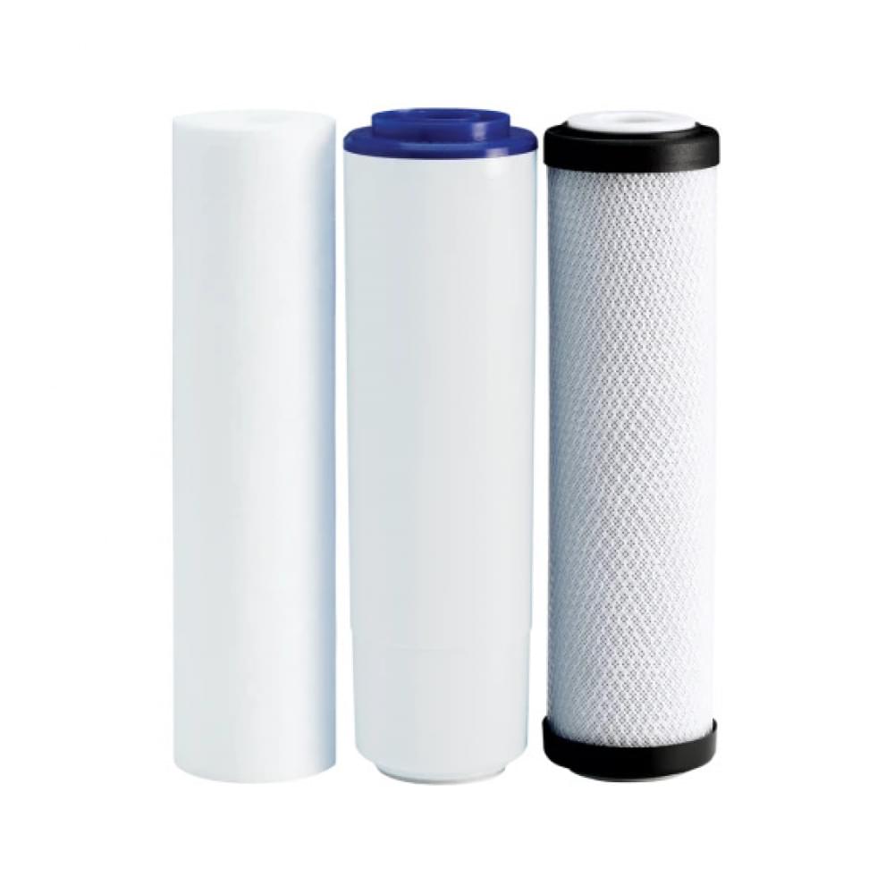 Комплект картриджів Ecosoft 1-2-3 CMV3ECO поліпропілен+ecomixD37+карбон блок (CMV3ECO)