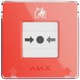 Бездротова програмована кнопка з механізмом скидання Ajax ManualCallPoint (Red)Jeweller (для житлових об'єктів) (000037734)