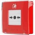 Бездротова програмована кнопка з механізмом скидання Ajax ManualCallPoint (Red)Jeweller (для житлових об'єктів) (000037734)