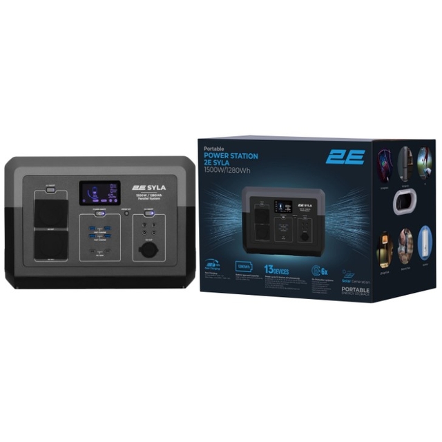 Портативна зарядна станція 2Е Syla 1500W 1280Wh(2E-PPS1512)