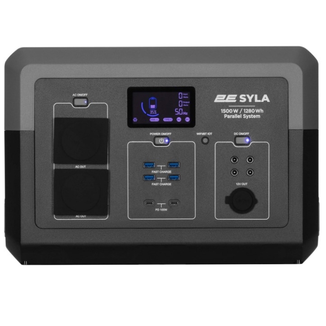 Портативна зарядна станція 2Е Syla 1500W 1280Wh(2E-PPS1512)