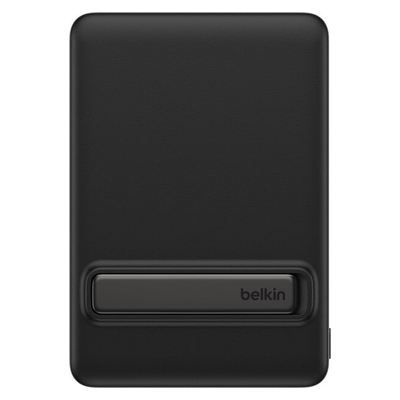 Повербанк Belkin 10000мА·ч, 30Вт PD/Qi2 15Вт, магнитная подставка, черный