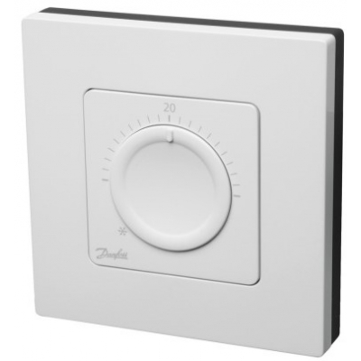 Терморегулятор Danfoss Icon Dial, механічний, провідний, накладний, 230В (088U1005)