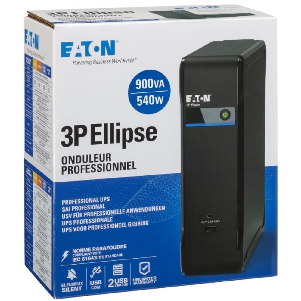 ИБП Eaton 3P Ellipse 1700 USB DIN