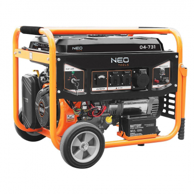 Бензиновий генератор Neo Tools 04-731 (6,5 кВт)