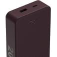 Повербанк Hama 20000 mAh USB-C, USB-A, Plum (00201715)