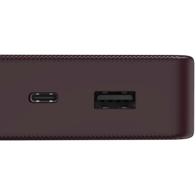 Повербанк Hama 20000 mAh USB-C, USB-A, Plum (00201715)