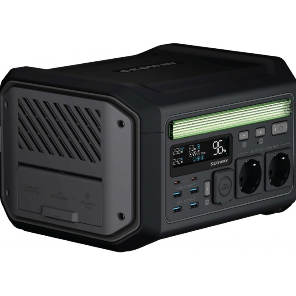 Портативная зарядная станция Segway LUMINA 500 600W (R-Drive 1200W) 512Wh