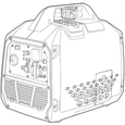 Бензиновый генератор Vitals Master IG 3.5bse 230В, 3.5/3.8кВт