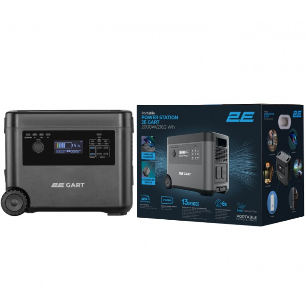 Портативная зарядная станция 2Е Gart 2000W 2160Wh(2E-PPS2020)