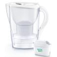Фільтр-глечик Brita Marella XL Memo MXPro 3.5л (2л очищеної води) + 3 картриджа білий