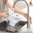Фільтр-глечик Brita Marella XL Memo MXPro 3.5л (2л очищеної води) + 3 картриджа білий