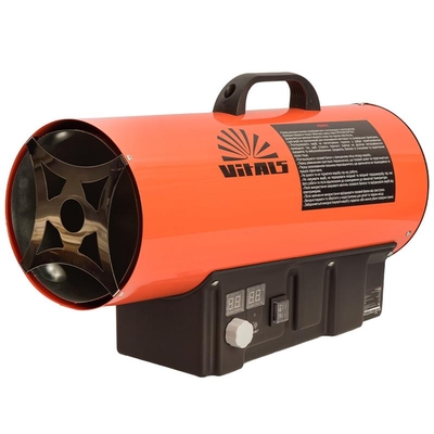 Теплова гармата газова Vitals GH-504t, 50кВт, 650м3/год, помаранчевий, 6кг