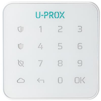 Бездротова зовнішня клавіатура U-Prox Keypad G1 White