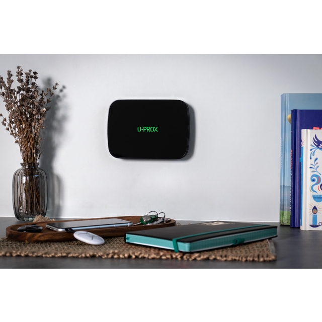 Комплект охоронної сигналізації U-Prox MPX LE KF kit Black з LTE/GSM (4G/2G), WiFi, Ethernet