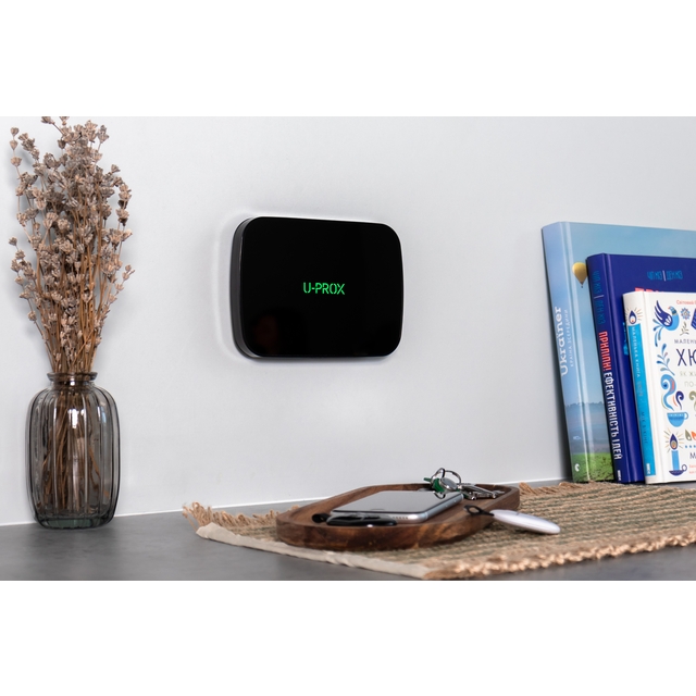 Комплект охоронної сигналізації U-Prox MPX LE KF kit Black з LTE/GSM (4G/2G), WiFi, Ethernet