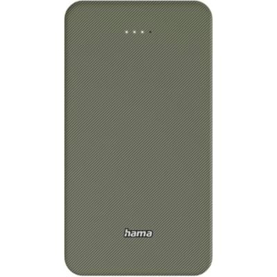 Повербанк Hama 20000 mAh USB-C, USB-A, Green (00201716)