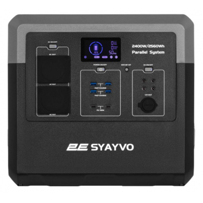 Портативна зарядна станція 2Е Syayvo 2400W 2560Wh(2E-PPS24256)
