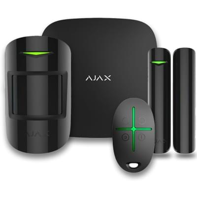 Комплект охранной сигнализации Ajax StarterKit Plus Black (000012254)