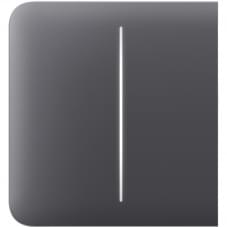 Панель выключателя боковая Ajax SideButton 2-gang for LightSwitch Jeweler Graphite