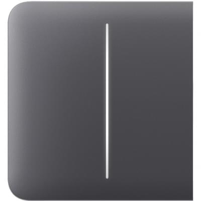 Панель вимикача бічна  Ajax SideButton 2-gang for LightSwitch Jeweler Graphite (000029822)