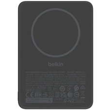 Belkin 10000мА·год, 20Вт/Qi2 7.5Вт, Slim Magnetic Ring, чорний