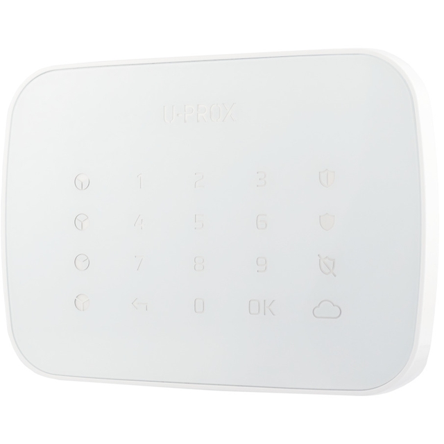 Безпровідна тривожна кнопка U-Prox Keypad G4 White