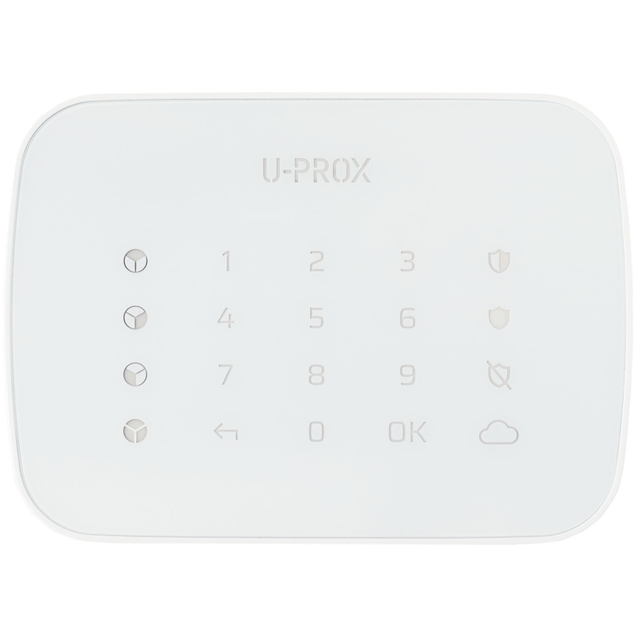 Безпровідна тривожна кнопка U-Prox Keypad G4 White