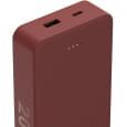 Повербанк Hama 20000 mAh, USB-C, USB-A, Red (00201717)
