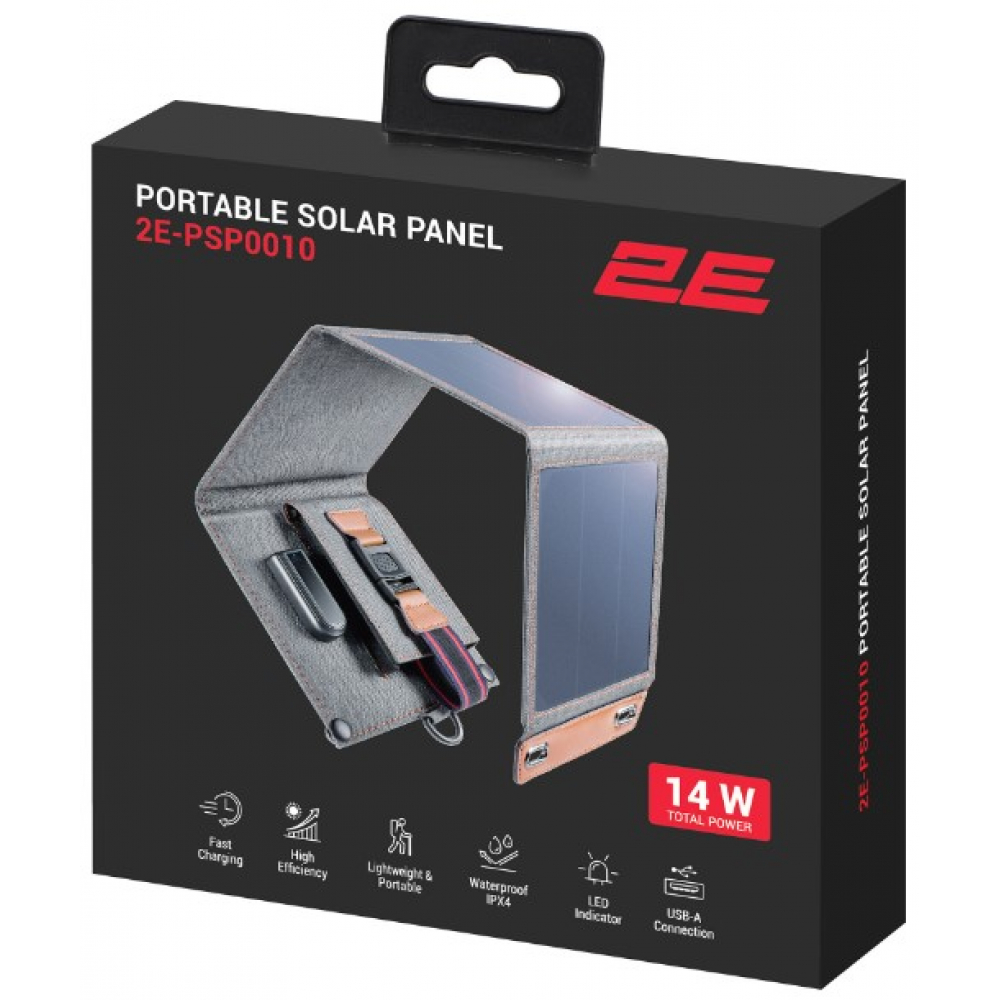 Солнечная панель портативна 2E PSP0010 14W