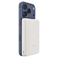 Повербанк Belkin 10000мА·ч, 20Вт/Qi2 7.5Вт, Slim Magnetic Ring, песочный