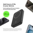 Повербанк Belkin 8000 mAh MagSafe Wireless Black (BPD007BTBK)