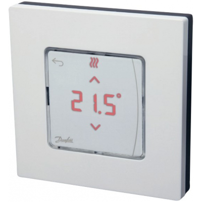 Терморегулятор Danfoss Icon RT IR, датчик інфрачервоний, бездротовий, накладний, 3В (088U1082)