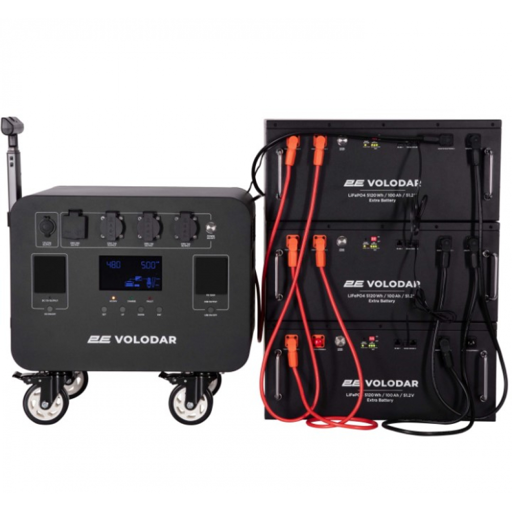 Портативная зарядная станция 2Е Volodar 5000W 5120Wh(2E-PPS5051)