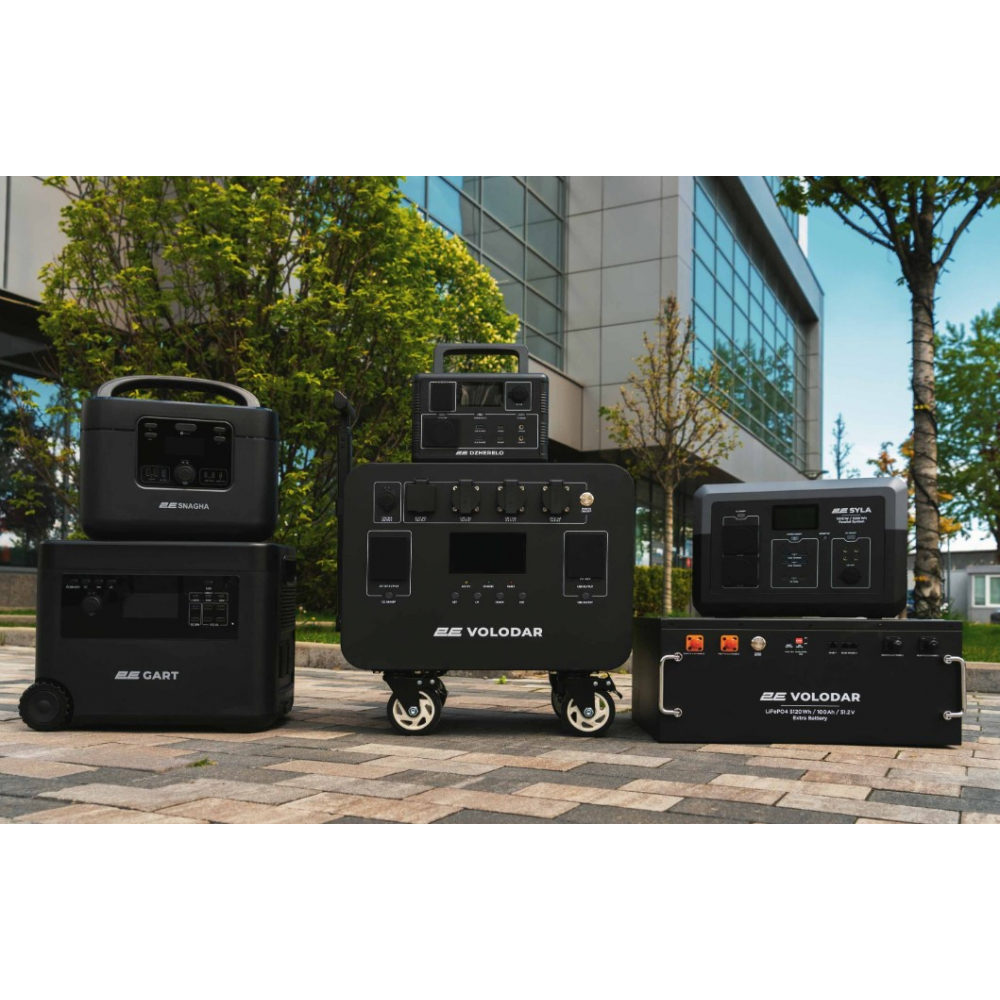 Портативная зарядная станция 2Е Volodar 5000W 5120Wh(2E-PPS5051)