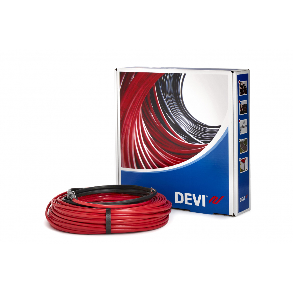 Кабель в стяжку Devi Deviflex 18Т 13 кв.м 105 м 1880W (140F1249)