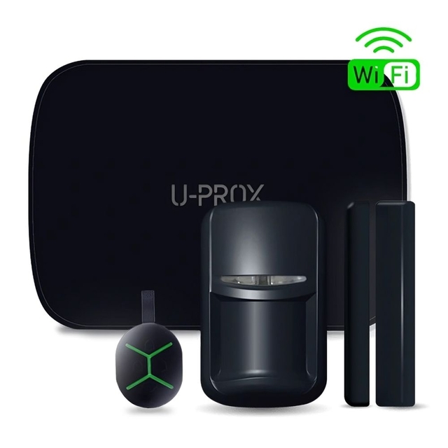 Комплект охранной сигнализации U-Prox MPX L KF kit Black з LTE/GSM (4G/2G), WiFi
