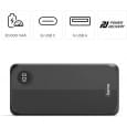 Повербанк Hama 20000 mAh, 2хUSB-C, USB-A, Black (00201755)