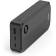 Повербанк Hama 20000 mAh, 2хUSB-C, USB-A, Black (00201755)
