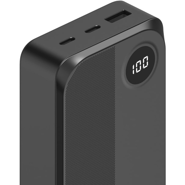 Повербанк Hama 20000 mAh, 2хUSB-C, USB-A, Black (00201755)