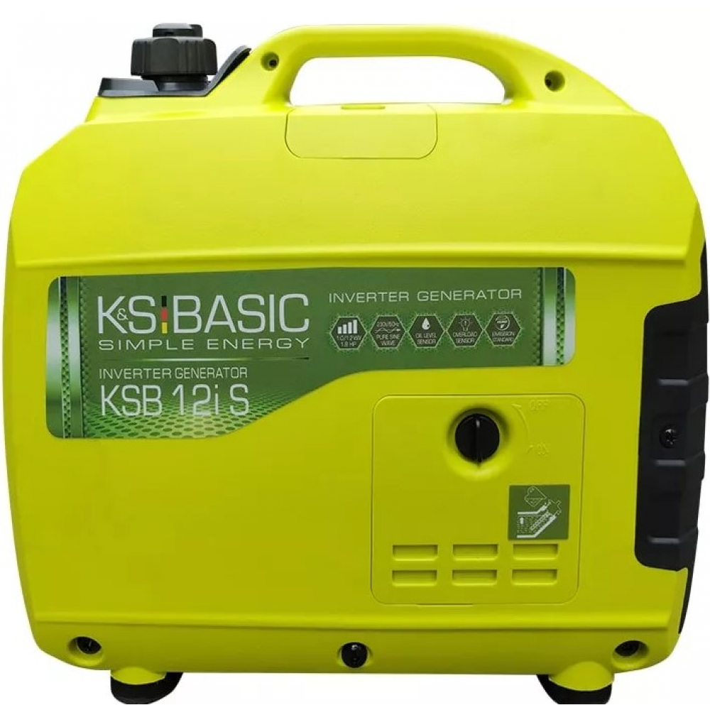 Бензиновый генератор Konner&Sohnen KSB 12i S (1,2 кВт)