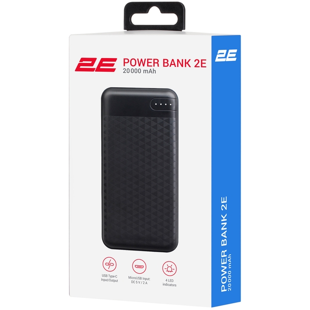 Повербанк 2E 20000 mAh (2E-PB2004-BLACK)