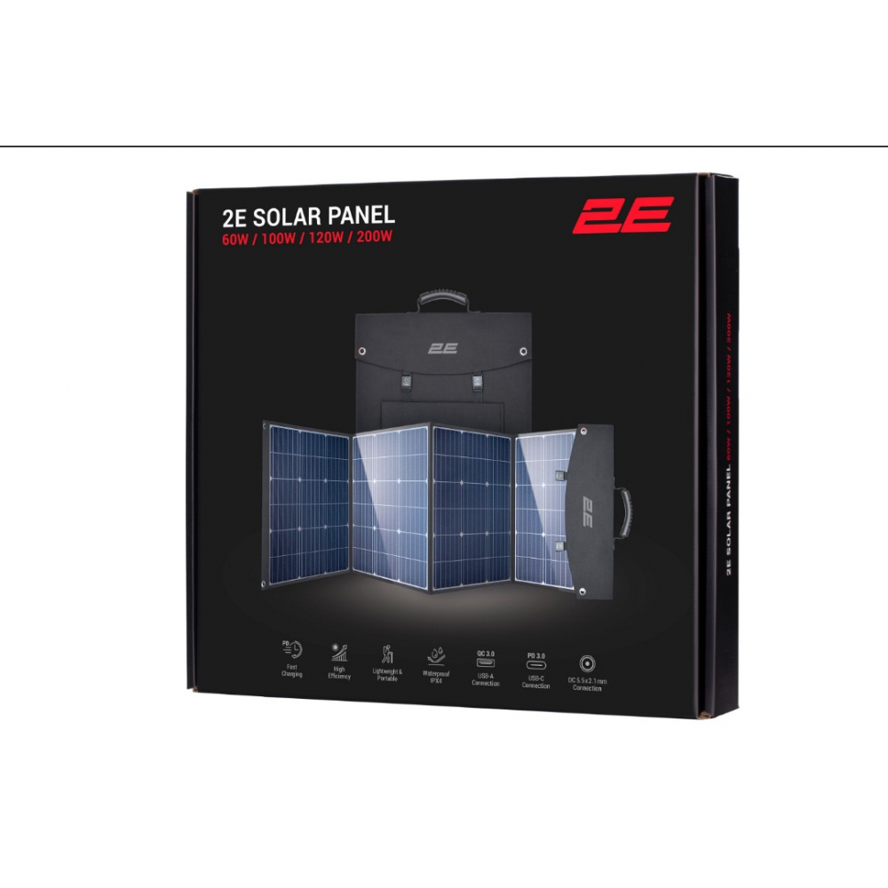 Солнечная панель портативна 2E DC 120W (2E-LSFC-120)