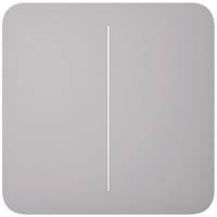 Ajax SoloButton 2-gang for LightSwitch Jeweler Fog