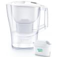 Фільтр-глечик Brita Aluna Memo MXPro 2.4л (1.4л очищеної води) + 3 картриджа білий