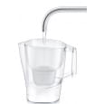 Фільтр-глечик Brita Aluna Memo MXPro 2.4л (1.4л очищеної води) + 3 картриджа білий