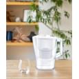 Фільтр-глечик Brita Aluna Memo MXPro 2.4л (1.4л очищеної води) + 3 картриджа білий