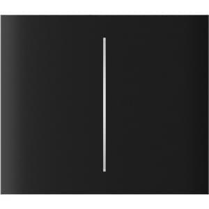 Ajax CenterButton (2-gang) vertical Black (000046473)